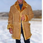 Warm Plush-lined Coat For Men