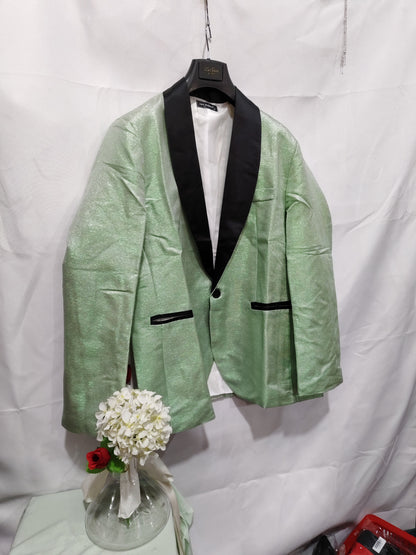 Men's Slim-fit Suit Jacket Three-piece Set