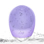 High Frequency Vibration Silicone Facial Cleansing Brush USB Rechargeable Electric Waterproof Silicone Facial Cleanser Thanksgiving Gift Christmas Gift Unisex