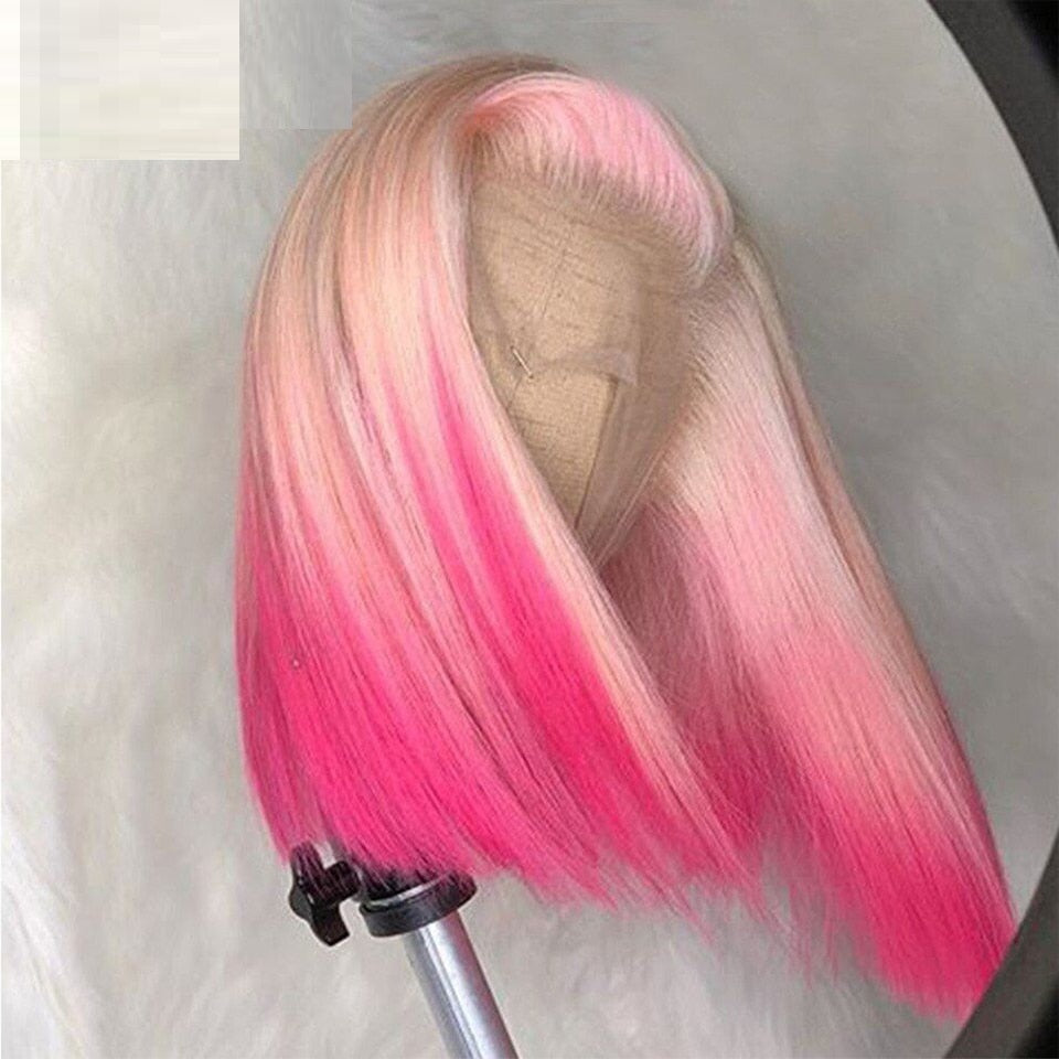 Gradient Human Hair Wig