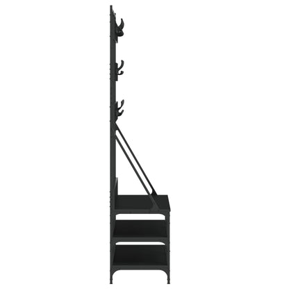 Clothes Rack with Shoe Shelf 100x