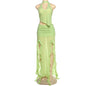 Summer Women's Cropped Vest Skirt Suit